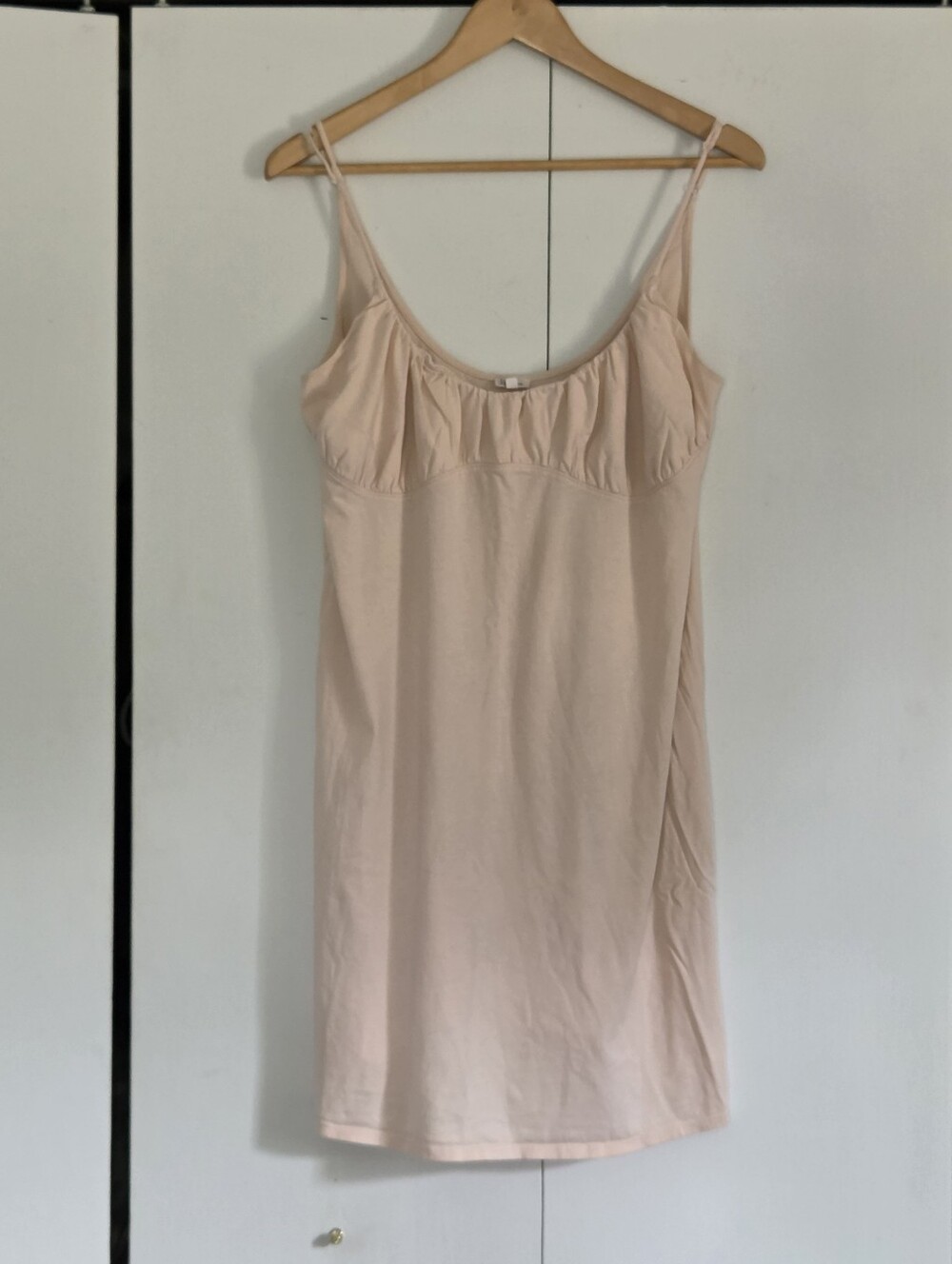 Skin Organic Women's Soft Scoop Chemise Slip in Blush